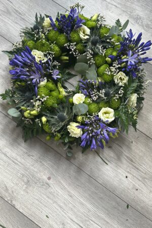 Agapanthus wreath