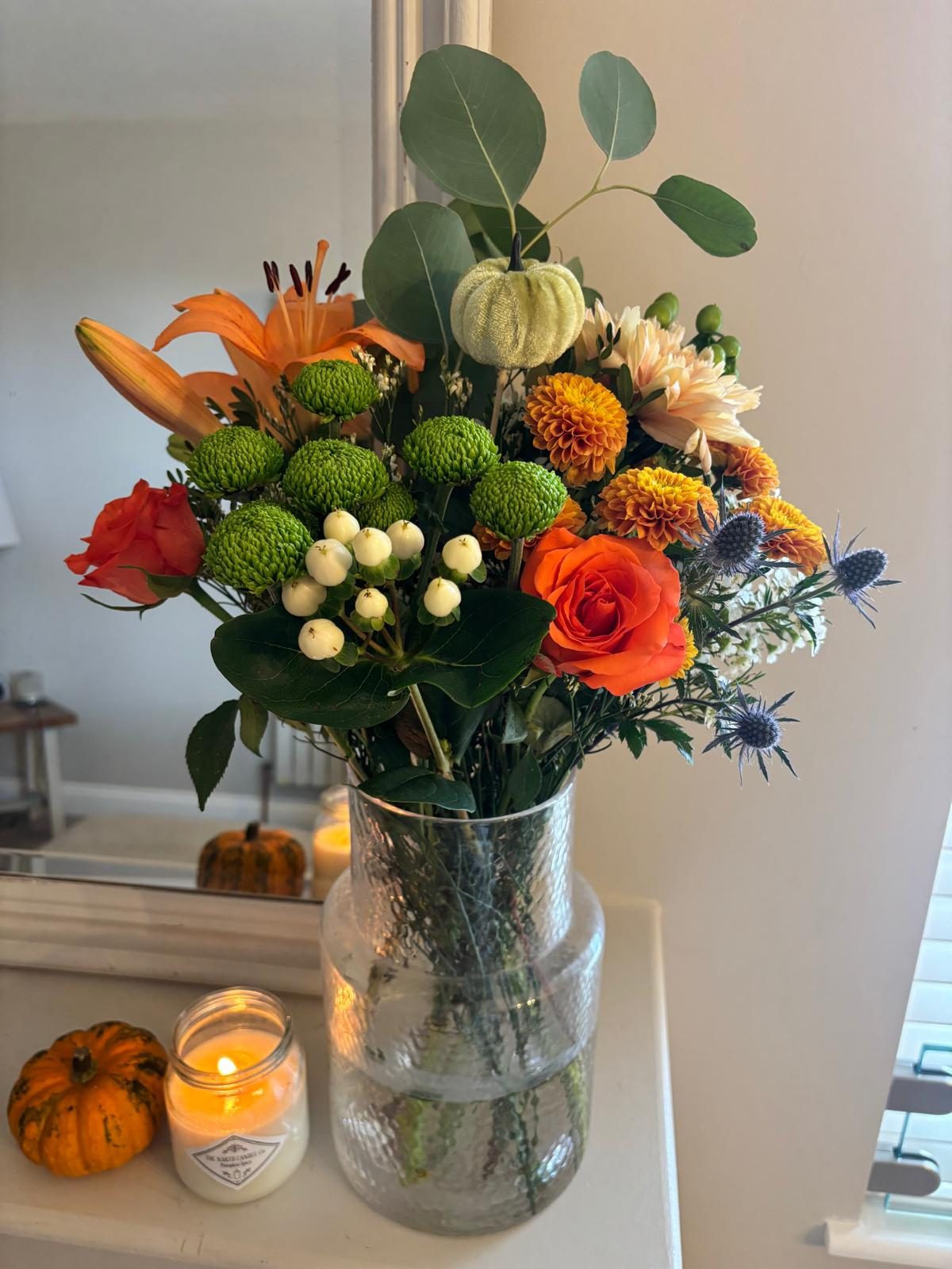 Seasonal autumn bouquet by Carol Evelyn Florist